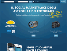 Tablet Screenshot of beta.astrosell.it